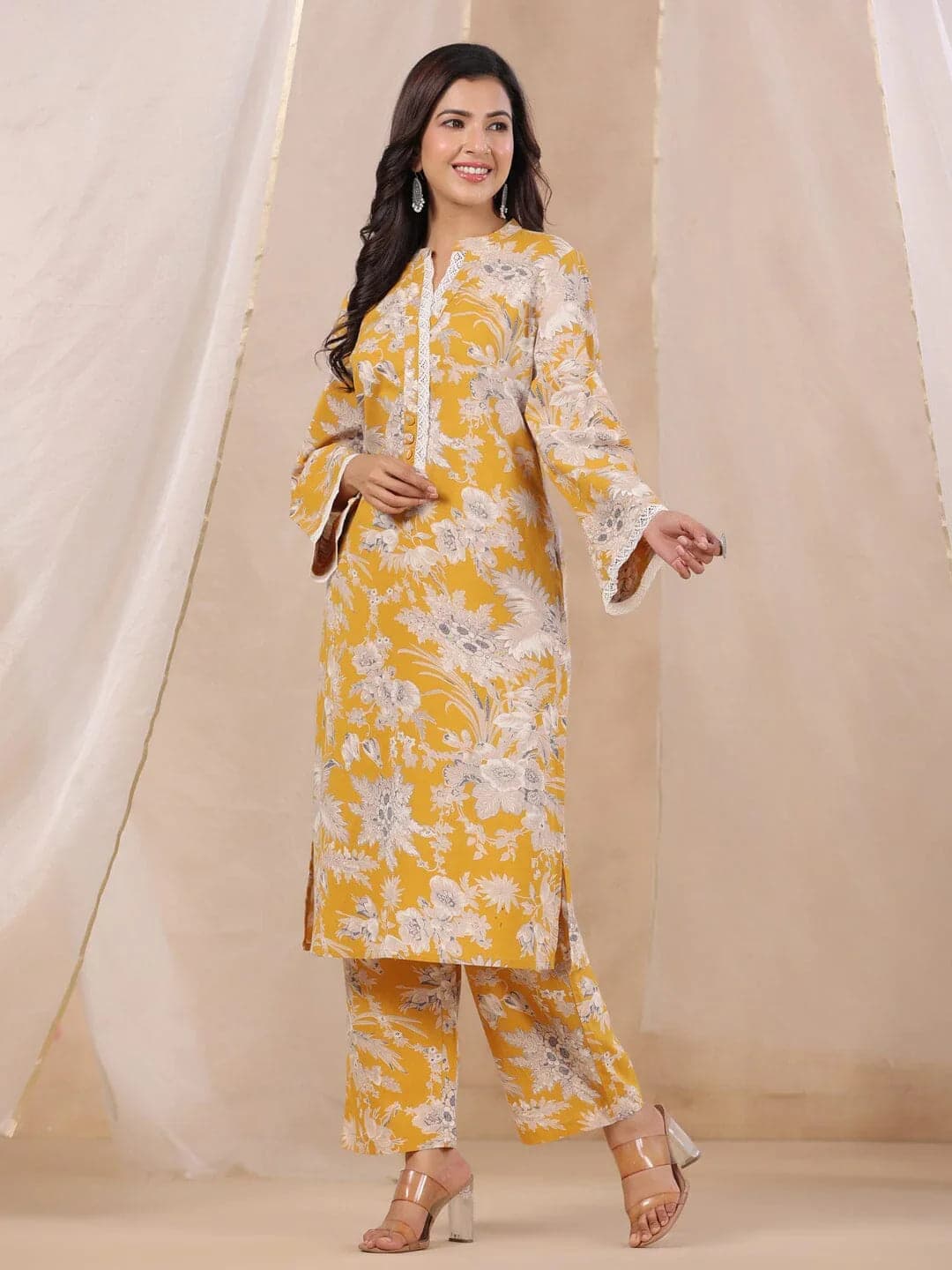 Kemigen Women's Pure Cotton Kurta With Pajama